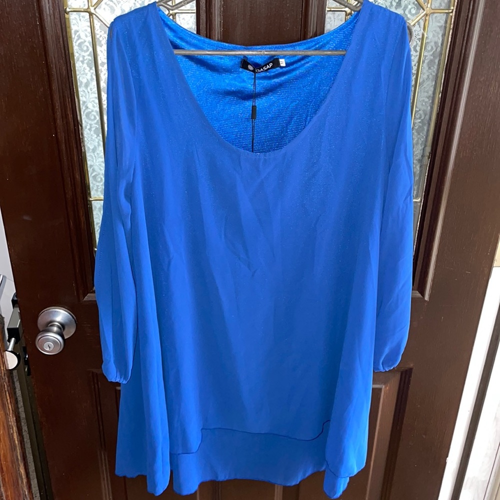 Women’s royal blue color dress